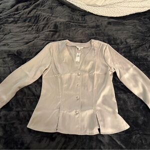 Banana Republic Women's Cream Blazer
